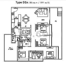 Luxe Ville (D5), Apartment #626087991